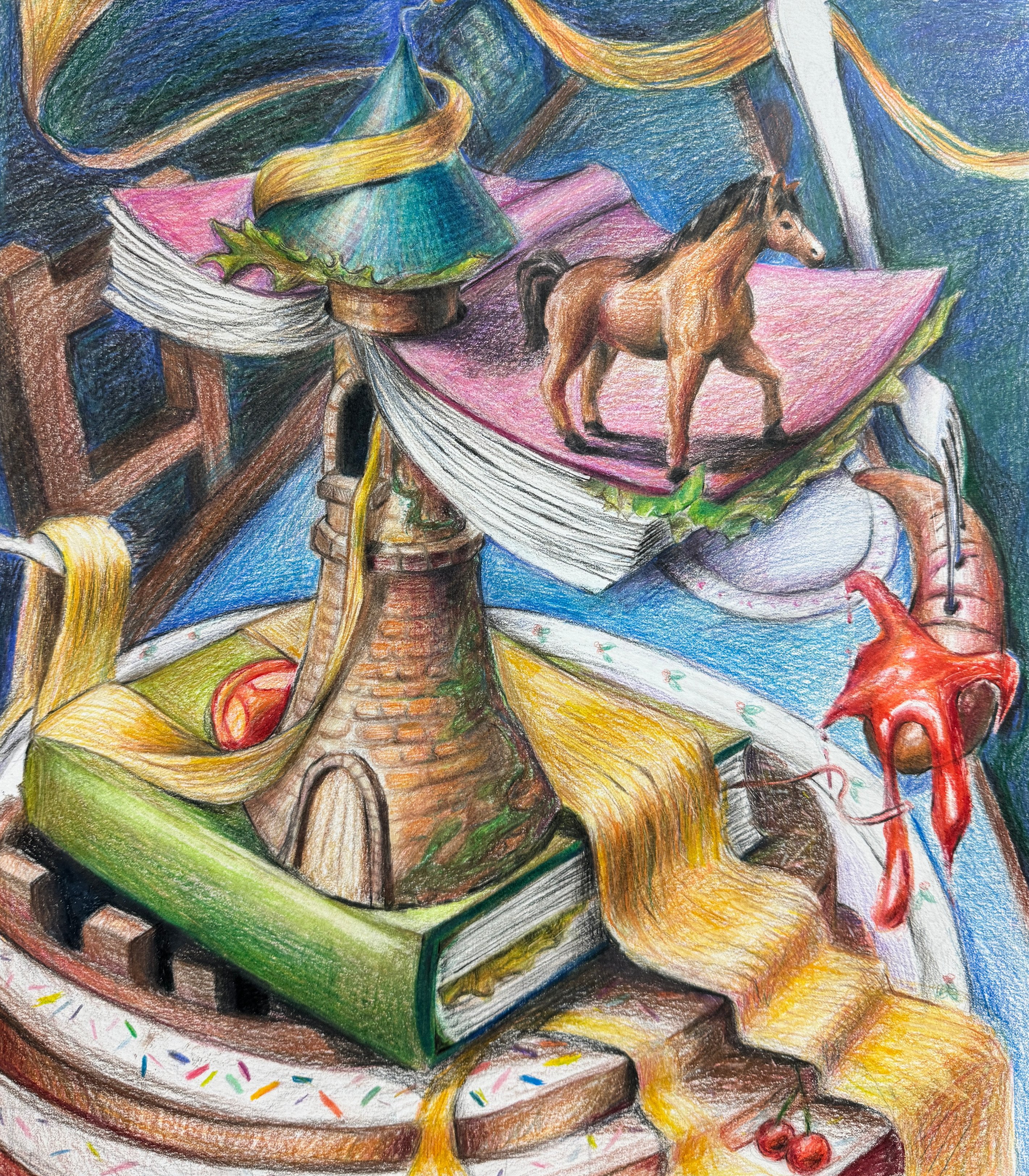 Art High School Portfolio - Fantastical Sandwich